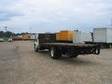 2002 IHC 4300, With 24' Vans & Liftgates, DT466 Engine