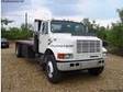 1998 INTERNATIONAL 4900, Used Flatbed Truck W/ International