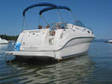 2004 Sea Ray 240 Sundancer on Lake George in New York.
