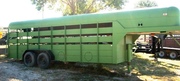 24ft Gooseneck Horse/Cattle Trailer