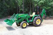 2007 John Deere 4320 w/ 400CX Loader, 485 Backhoe