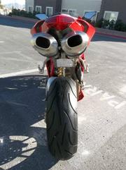 2008 Ducati Superbike 1098, with about 800 miles on it.
