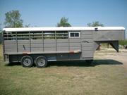 20' Livestock Trailer w/ Tack Rom