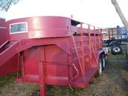 16' Goose-neck Stock Trailer