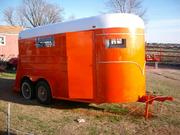 14' WW 2 Horse W/ Tackroom