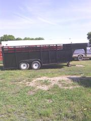 24' Overall Livestock Trailer