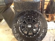 Moto metal rims and toyo tires
