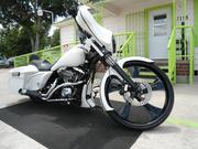 harley-davidson electra glide matte white