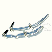 Jaguar MK2 slim stainless steel bumpers,  later type,  1967-1969