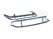 Jaguar XJ6 XJ12 S2 XJC stainless steel bumpers,  XJ 6 12 XJ-C,  Series 2