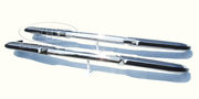 Volvo P1800 stainless steel bumpers,  P 1800 E S ES,  brand new