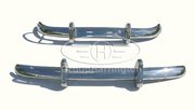 Volvo PV544 EURO style stainless steel bumpers,  PV 544,  brand new