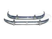 Jaguar E-Type S2 stainless steel bumpers,  XKE,  E Type,  Etype,  Series 2