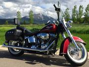 2008 Harley-Davidson Softail Deluxe in Crimson Red