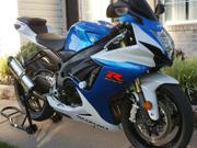 2013 Suzuki GSX-R 750 (Blue on white)