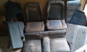 1966 Mustang Fastback parts,  blue