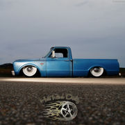1967 Chevrolet C-10 Slammed Patina C10 3100 Hotrod