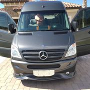 2013 Mercedes-Benz Sprinter 2 dr cab, slider on side, 2 doors back for