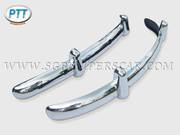 Volkswagen Beetle EU Bumper In Stainless Steel 1955 - 1967 