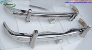 Mercedes Ponton 220S bumper kit stainless steel