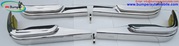 Mercedes W111 Sedan bumper (1959-1968) by stainless steel 