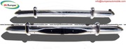 Opel Rekord P2 bumper (1960-1963) by stainless steel 