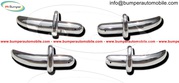 Saab 92 92B bumper (1949-1956) by stainless steel 