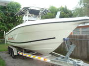 century 2000 29 feetsopen fish boat with trailer
